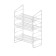 Rabberry for seedlings 33 × 62 × 93 cm, white
