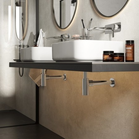 Siphon for the IDDIS Optima Home Optsb00i84 sink, bottle, chrome-5