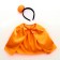 Carnival set "Sunny Orange" cape, rim