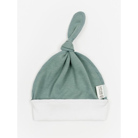 Lightning diaper with a hat with a hat Nature Essence, size 68-74, green color-5