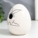 Souvenir Ceramics Egg "Hare tail" 6.3x6.3x9 cm