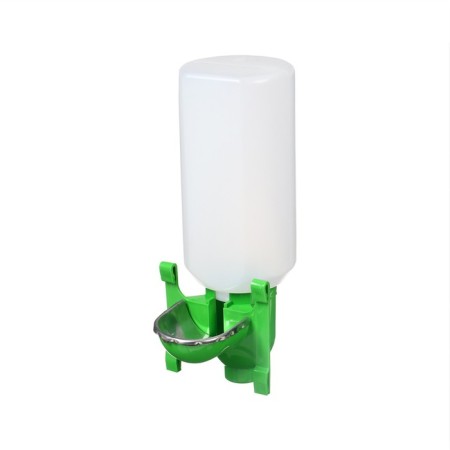 Pinocchio bowl for poultry, hinged, 2 l, metal, plastic, mix-6