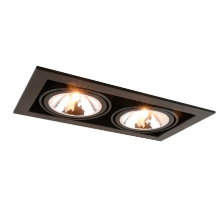 ARTE LAMP Cardani Semplice A5949PL-2BK, G9, 2x40 W, 20x35x8 cm, black