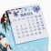 Calendar-Organizer 2025 Happy New Year's House, 8.5 x 12 cm