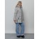 Women's winter jacket, size 44, light gray color