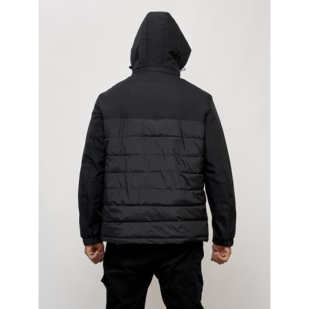 Sports male jacket, size 58, black color-11