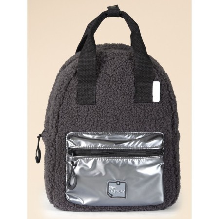 Baby bag, size 9.5x21x26.5 cm, black color