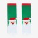 Women's socks "Frost red nose", green color, size 23-25