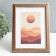 Photo frame plastic 15x21 "Mirage" Havana