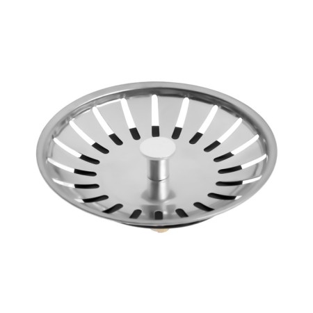 Change Zein English mesh, for kitchen sink 3 1/2 ", stainless steel-3