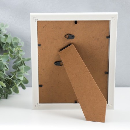 Photo frame Plastic "Bella" 15x20 cm, white-4