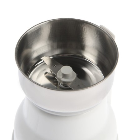 Electric coffee grinder Luazon LMR-05, 160 watts, 50 g, white-7