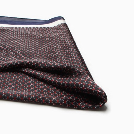 Women's scarf minku 70*70 cm, blue-1