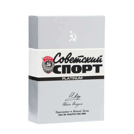 Toilet water male Soviet sport Platinum, 100 ml-2