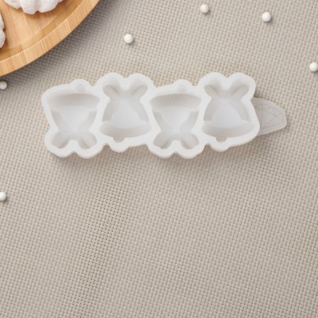 Silicone Mold "Bells", transparent color-1