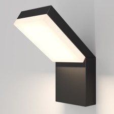 Bra Outdoor O595WL-L12B3K, LED, 12 W, 100x165x220 mm, 865 lm, 3000k, 3825, black