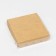 Box for cookies, craft, 12 x 12 x 3 cm