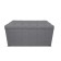 Puff with a lid and weighting, 800 × 400 × 420 mm, Solta Rogozhka, Grey Color