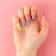 Follow nails “Trend”, 24 pcs, adhesive plates, almond shape, matte beige/yellow color