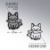 Thermal appliance "Cat", 2.7 x 3 cm