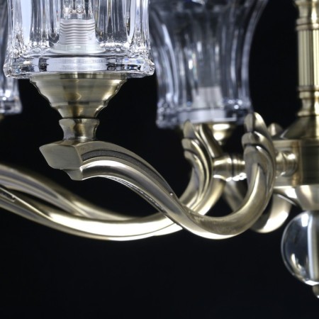 Amanda chandelier, size 80x88x80 cm, 320W 8xe14 IP 20-8