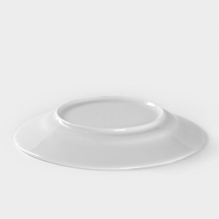 Porcelain plate "Zoomix", d = 20 cm, white-2