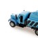 Metal “fuel” truck, inertial, blue color