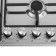 Honing panel Homsair HGS643GS, gas, 4 burners, gray