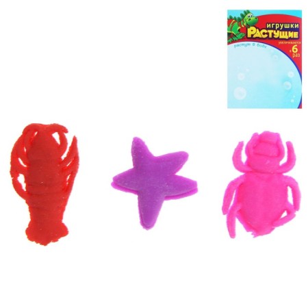Growing animals "insects", set of 3 pcs., Mix-10