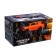 Radio -controlled jeep "Monster", 1:20, works from the battery, color orange color