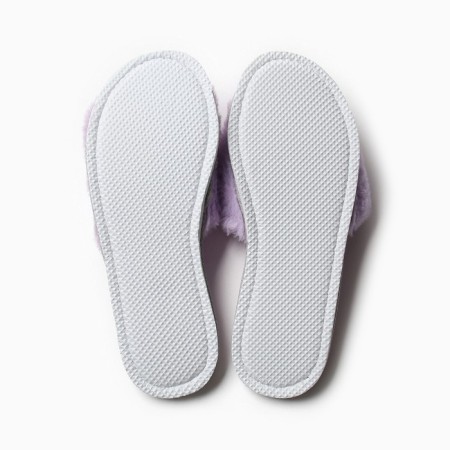 Women's slippers with an open nose size 36-37, color lilac-2
