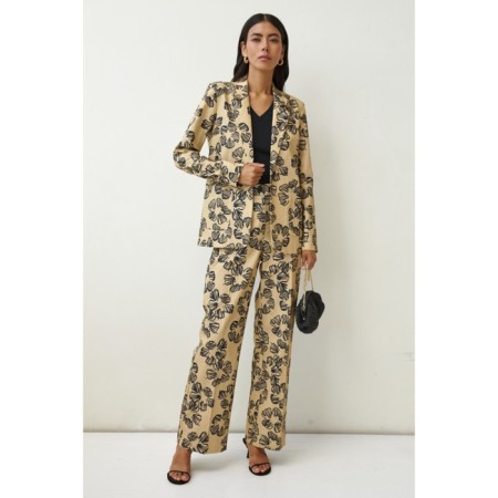 Female set: trousers, jacket, size 46