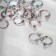 Piercing in the eyebrow "Balls", d = 0.8 cm, color mix (packing 20 pcs.)