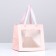 Crafts with a square bottom and window 20 x 20 x 20 cm pink, 1pc
