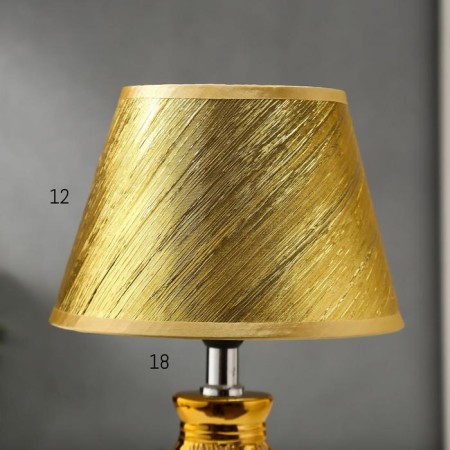 Table lamp 16277/1GD E14 40W gold 17x17x26 cm Risalux-3
