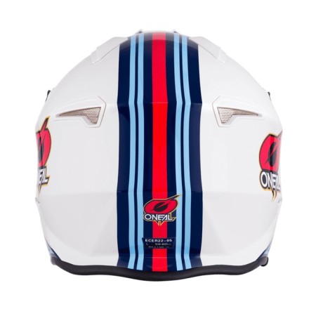 Open helmet O’Neal Volt MN1, ABS, gloss, white/red, XL-2