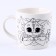 Mug for painting "Drakonchik" with a soft toy, 300 ml