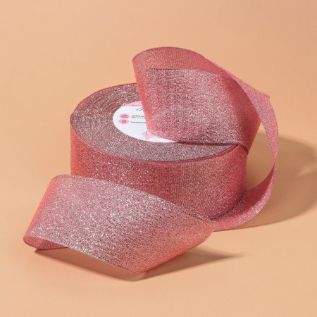 Boil tape, 40 mm, 23 ± 1 m, pink color No. 013-1
