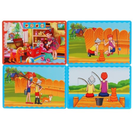 Speech therapy cards "Logoped Lessons", 32 cards-3