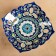 Rishtan ceramics "Patterns", 25 cm, blue