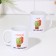 Sublimation mug "Never blow off", with application