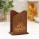 Wooden napkin "Bon appetit!" 12x8x15.6 cm, brown color