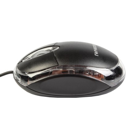 GM-100, mouse, wired, optical, 1000 dpi, USB, black-3