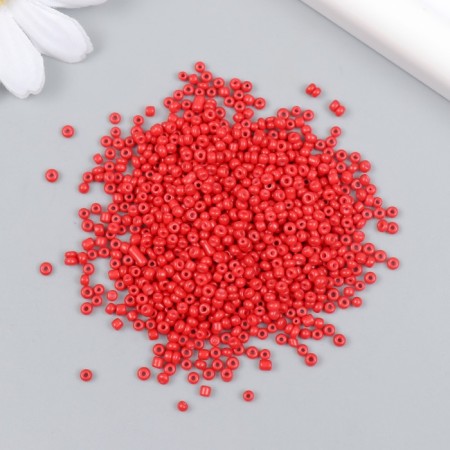 Glass beads 12/0 "red" bright 450 g-1