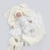 Set for discharge Winter Kinderlitto "Rabbit", 6 items, height 56-62 cm, color milk