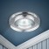 Lamp built -in era DK7, IP20, 50W, 90 mm, mirror/chrome color