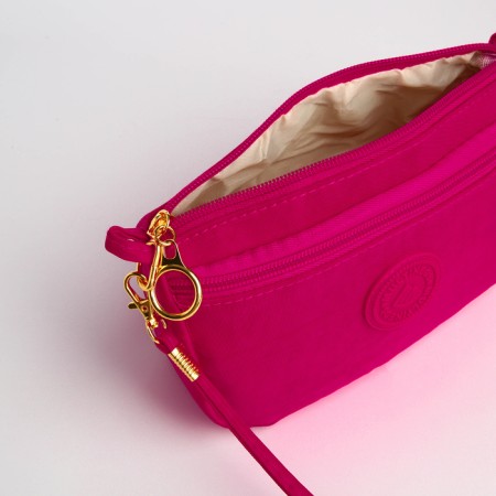 Female Cross-Bodi Bag with lightning, Fuchsia color-8