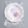 Disposable paper plate "Happy birthday" cake, 18 cm