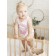 Set: T -shirt, panties, height 68 cm, multicolor color