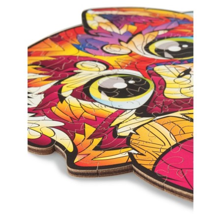 Wooden puzzle "Panda", size T 16.3x23 cm, 84 details-1